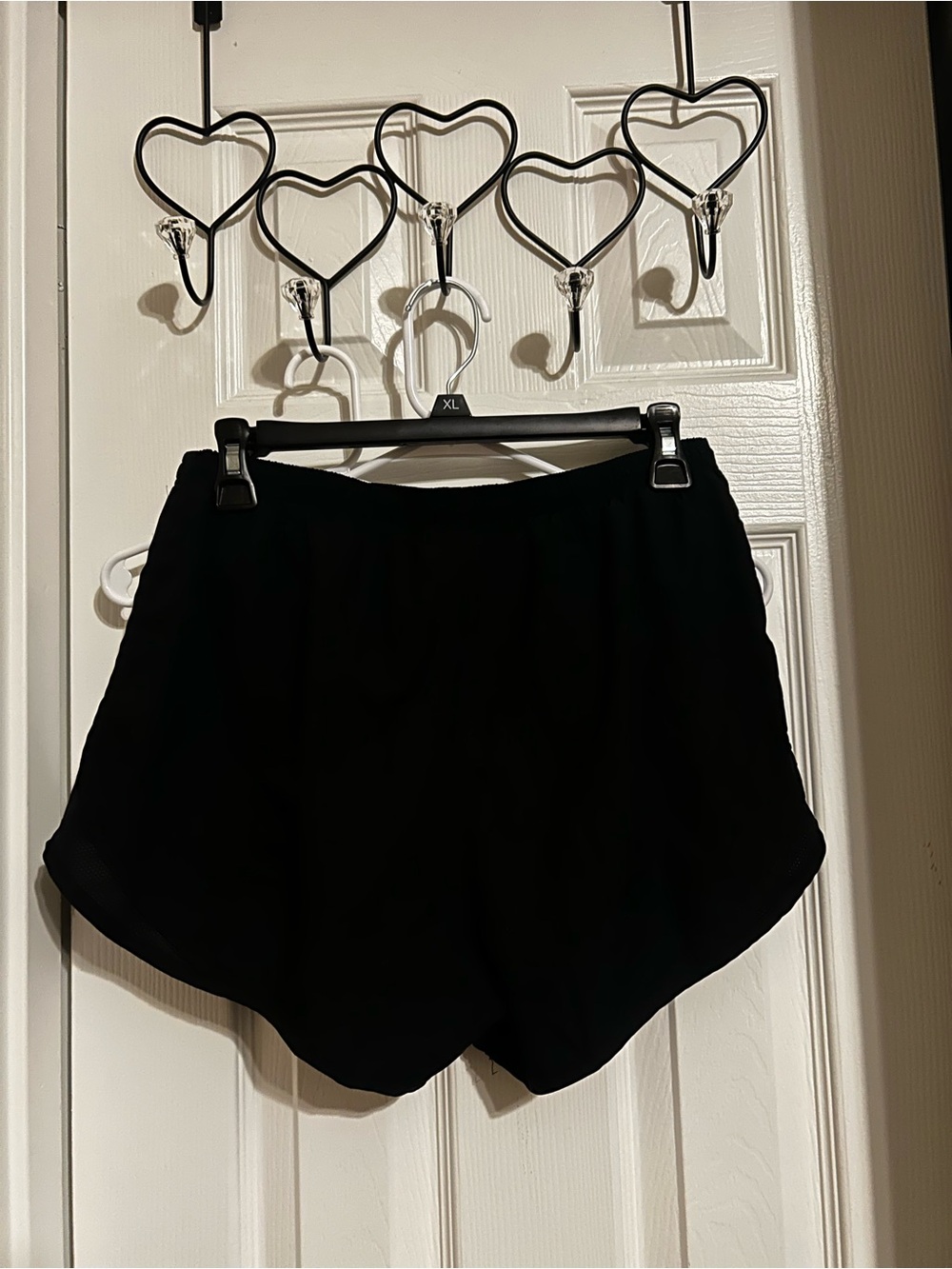 Nike Black Women's Athletic Running Shorts - Picture 2 of 3